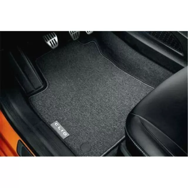 Tapis de voiture - Sur Mesure pour CLIO 3 (2005 - 2014) - 4 pièces - Tapis  de sol antidérapant pour automobile