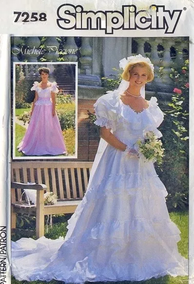 Patron robe de deals mariée vintage