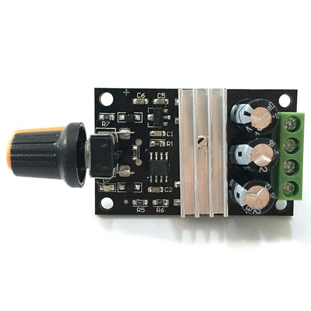 DC 6V 12V 24V 28VDC 3A 80W PWM Motor Speed Controller Regulator Adjustable VF2R8