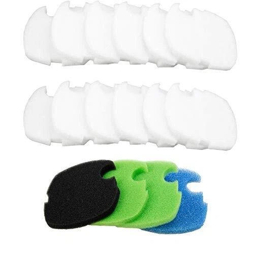 16pcs Replacement Canister Filter Pads Compatible with SUNSUN HW-303B/703B CF...