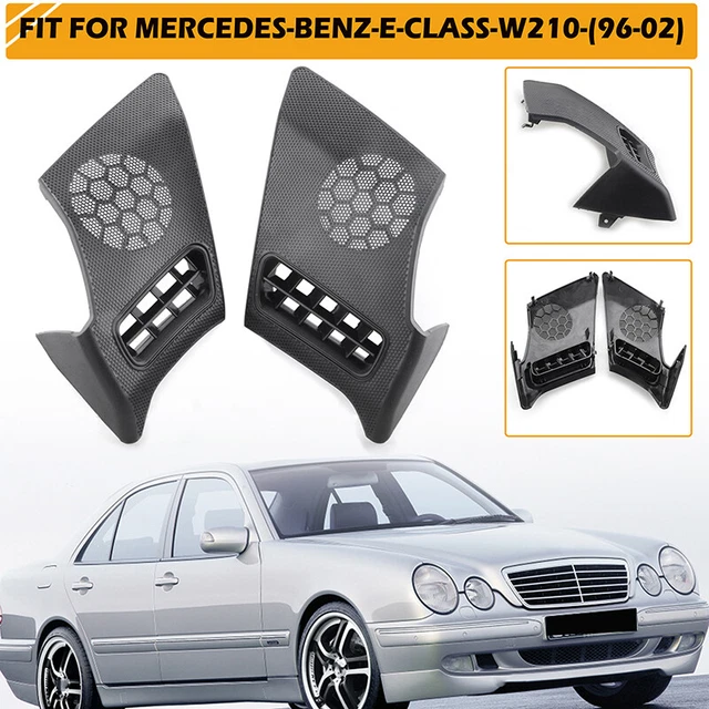 COVER GRIGLIA ALTOPARLANTE cruscotto auto per Mercedes Benz Classe E ...