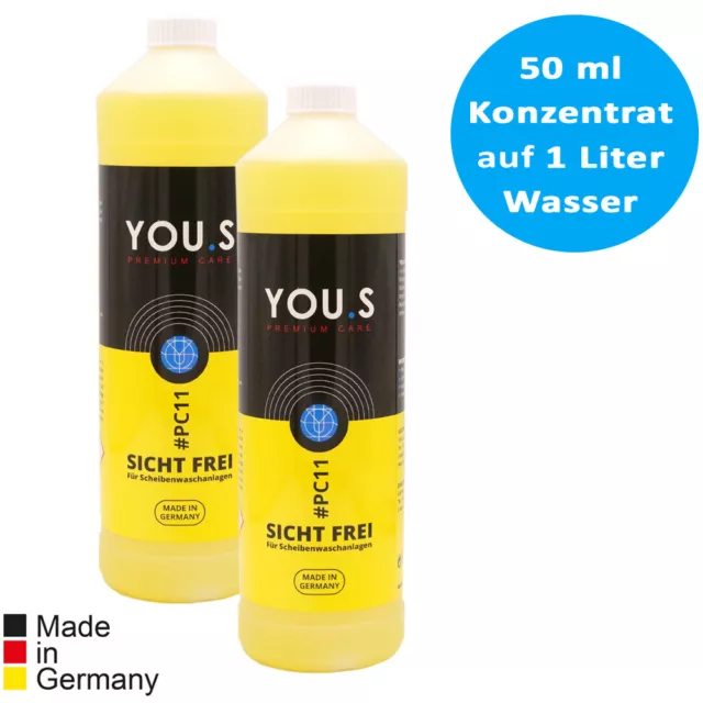 You.S Nettoyeur de Disque Été L'Eau Concentré Solvant Anti-insectes - 2x 1 Litre