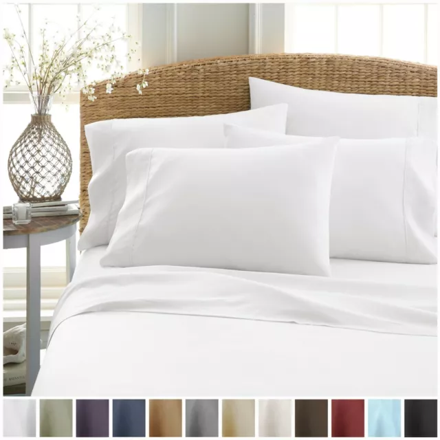 6PC Premium Sheet Set by Kaycie Gray So Soft Collection With 2 FREE PILLOW CASES