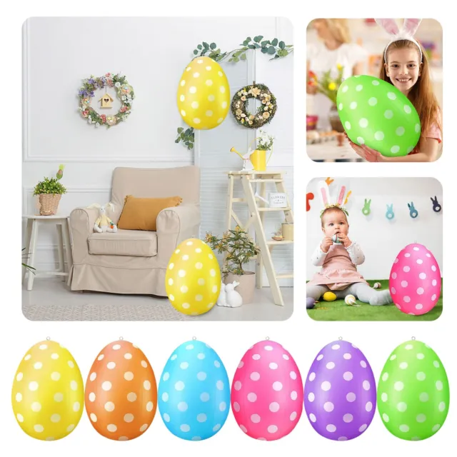 16 Inch Giant Egg Easter PVC Inflatable Ball Outdoor Ornament Inflatable Easter
