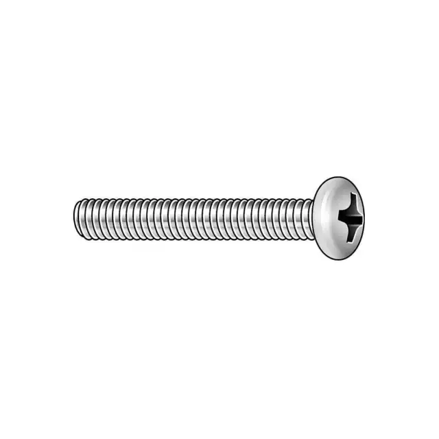 APPROVED VENDOR 6GE79 MS,M4-0.70,Zinc Plated,60mm,25PK 6GE79