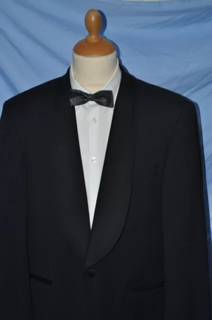 Hugo Boss SMOKING DINNERJACKET SEIDENSPIEGEL Gr S (50 kz )  Tuch Cerruti1881 3