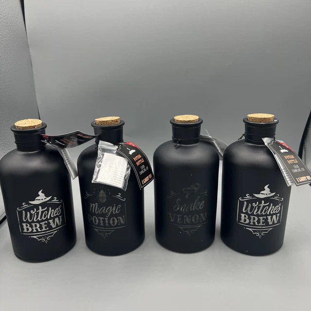 TARGET BULLSEYE PLAYGROUND LED Light Up Potion Bottles 4 Count