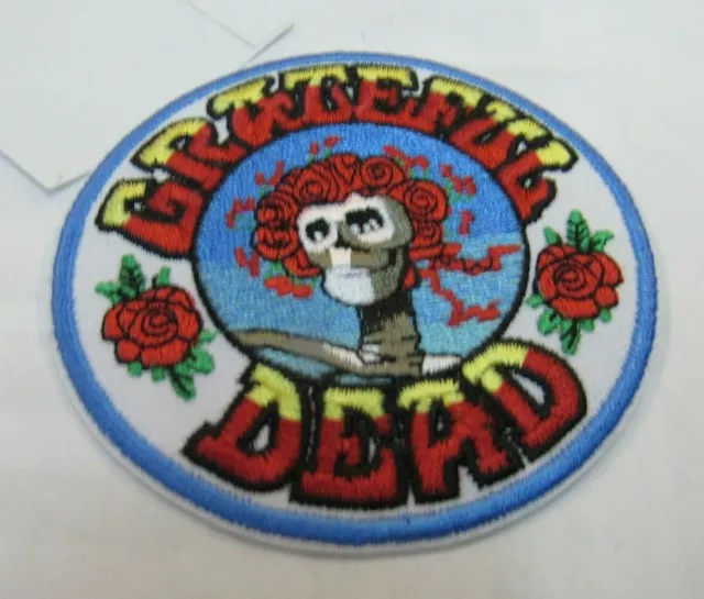 GRATEFUL DEAD  PATCH NEW  VINTAGE OOP COLLECTIBLE JERRY GARCIA slightly larger