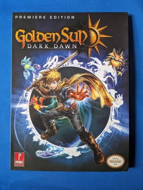 Golden Sun: Dark Dawn Official Game Guide & Map. 2010 Prima Games Softcover