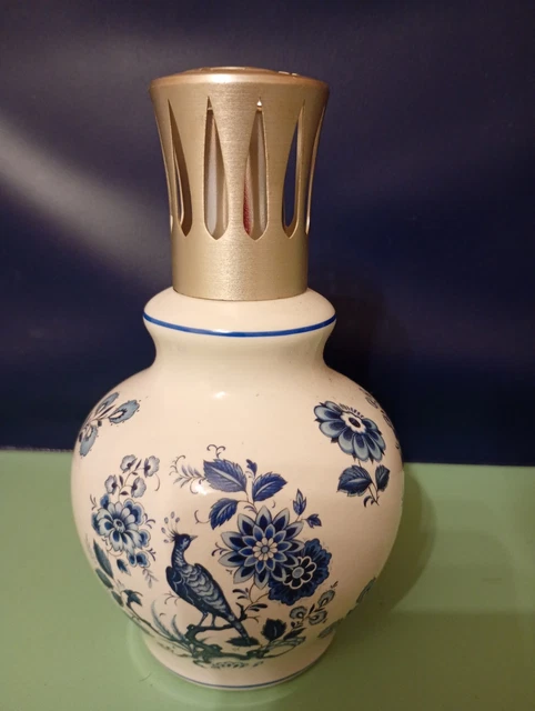 ANCIENNE LAMPE BERGER Porcelaine Decor De Fleurs EUR 20,00 - FR