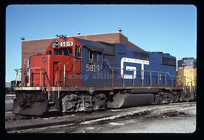 Original Slide - GTW Grand Trunk Western 5819 GP38-2 Cicero IL 2-22-91