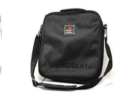 Sony PlayStation ufficiale Borsa a tracolla con strap-nero