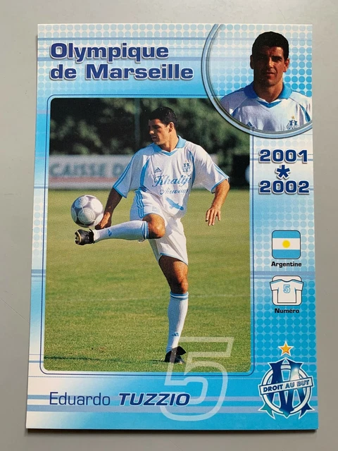 Carte Postale Vintage OM – Cédric Mouret – Olympique De Marseille 1998-1999