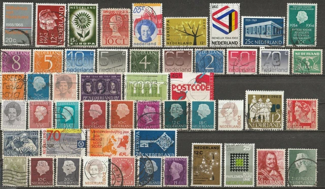 Niederlande Lot mit Marken aus Nederland Netherlands Pays-Bas Países Bajos 2135