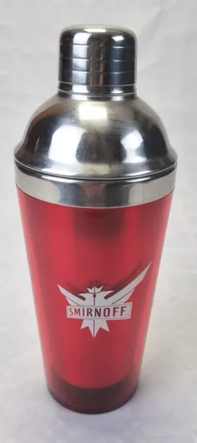 Metal Smirnoff Cocktail Shaker - Home Bar/Pub