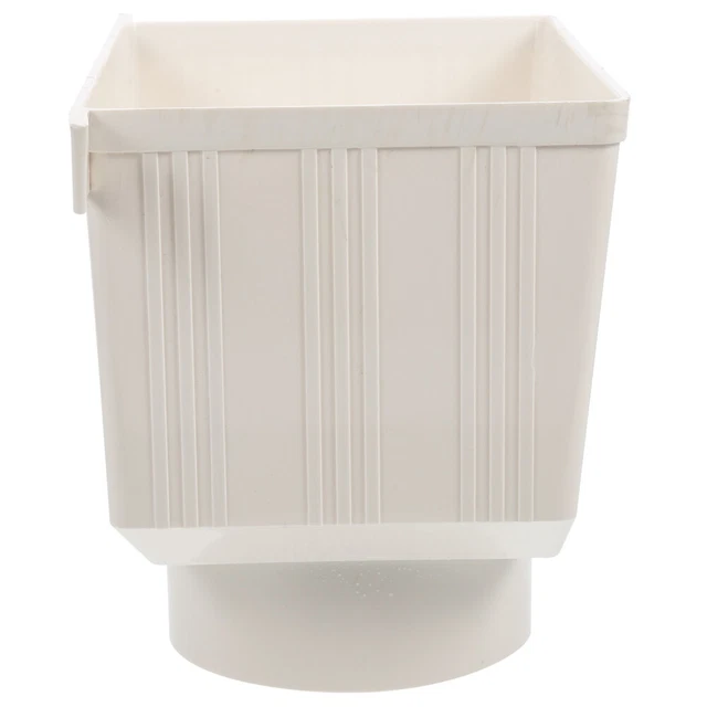 COLLECTING BUCKET PVC Downspout Gutter Filter Rain Barrels Collection