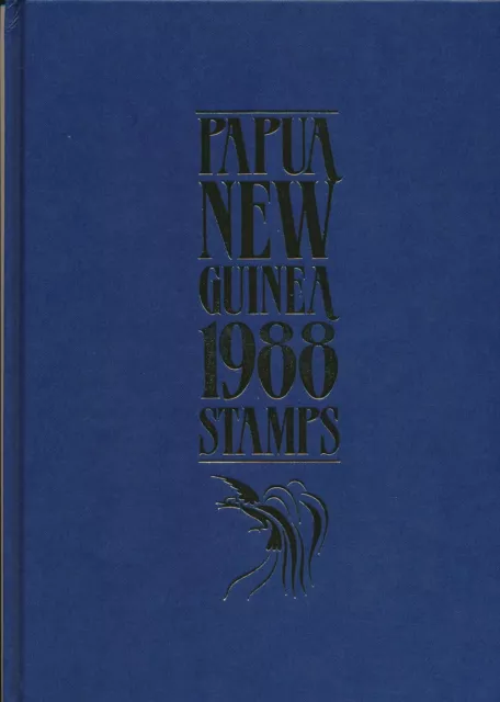Papua New Guinea: 1988 Year Collection Stamp Album MUH** Cat value $75
