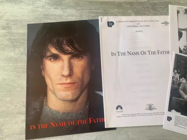 Press kit promo 'In the name of the father" Day Lewis