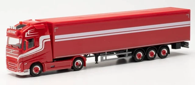 HERPA - CAMION VOLVO FH GL LKW + remorque réf. 307079 BO HO 1/87 EUR 32,50 - FR