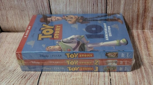 Dvd Rig TOY STORY 10TH Anniversary + Toy Story 2 & 3, DVD