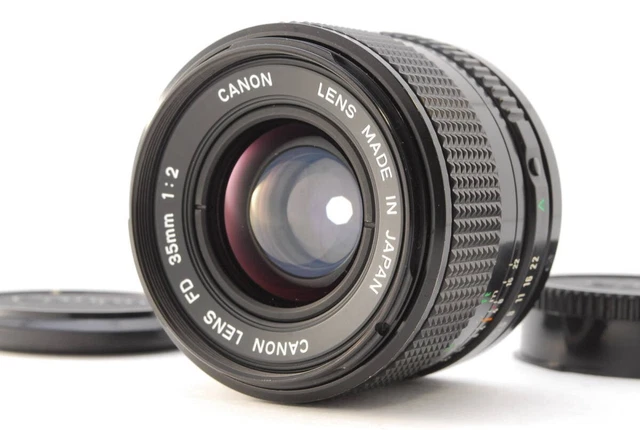[MINT] Canon New FD NFD 35mm f/2 Wide Angle Lens for SLR