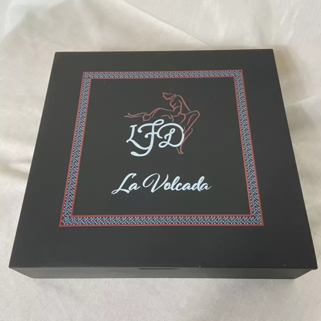 Cigar Box LFD La Volcada EMPTY Wooden Storage Stash Box