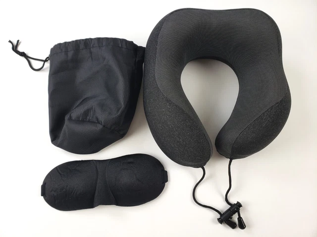 Neck Pillow for Traveling Upgraded Travel Neck Pillow Airplane Flight Headrest