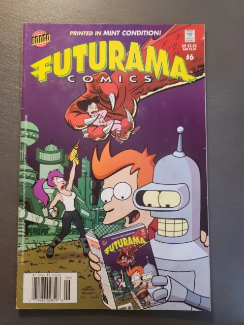 Futurama (Bongo) #6  Newsstand Bongo | Infinity Cover