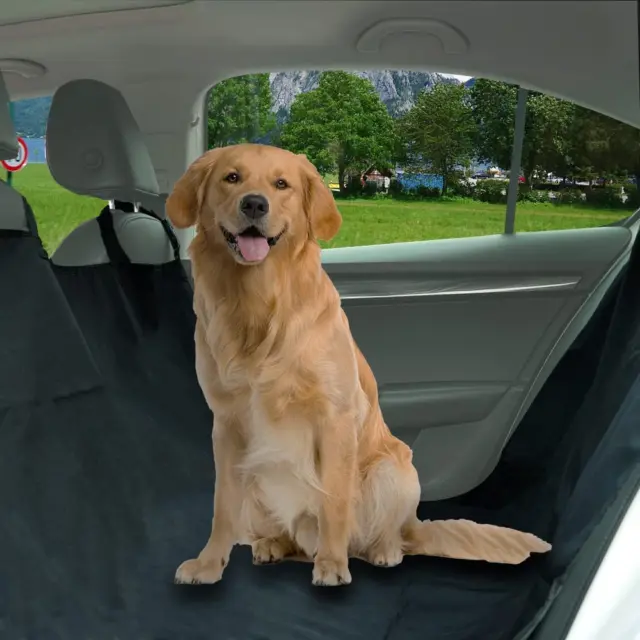 Couverture pour chien Siège arrière de voiture avec écran de visualisation  et