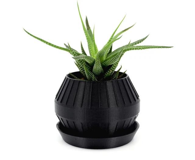 UFO Planter with Drainage, Modern Space Saucer Plant Holder, Unique Succulent Po