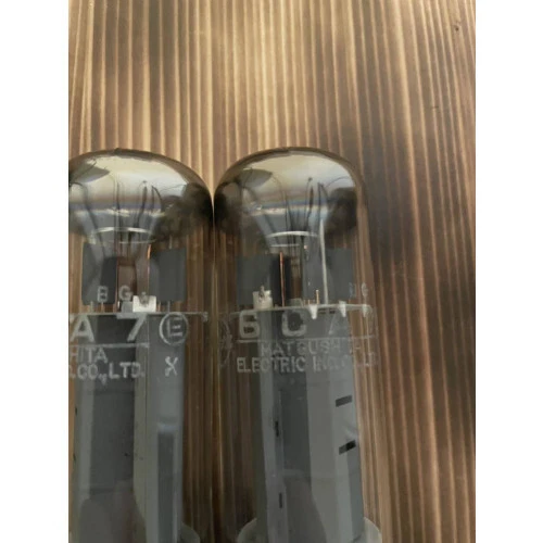 National 6CA7/EL34 unused long-term storage item pair