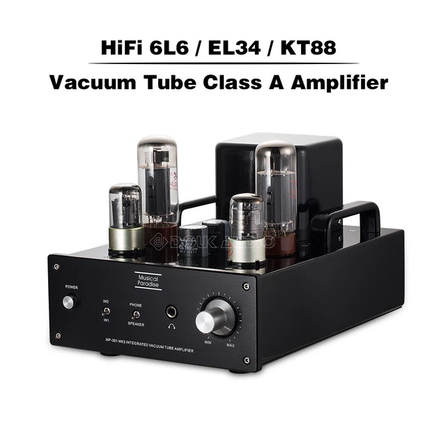 HIFI 6L6/EL34/KT88 VACUUM Tube Amplifier Stereo Class A Singleend