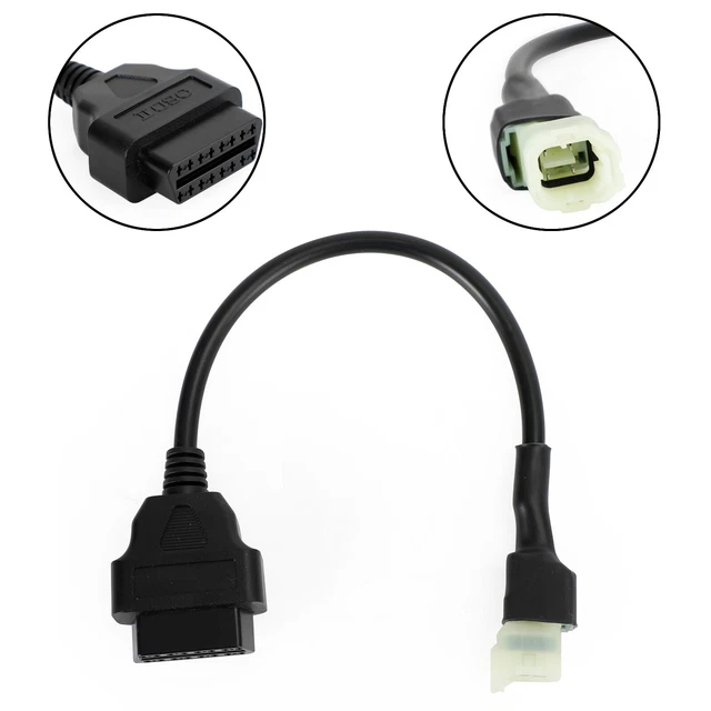 4 Pin to 16 Pin OBD2 Moto Diagnostic Adapter Cable Pour Honda CBR 1000R CBR 600R