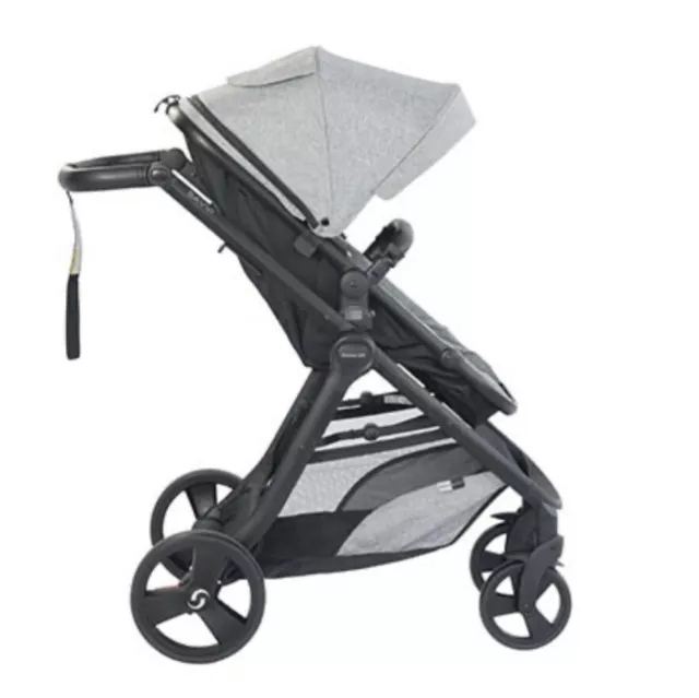 STEELCRAFT  Savvi - Grey Pram/Bassinet Convertible Seat Stroller 2