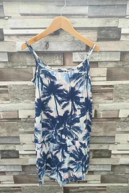 H&M Tuta Da Gioco Da Donna/Ragazza Floreale Brillante Audace All In One Petite Uk 6-8