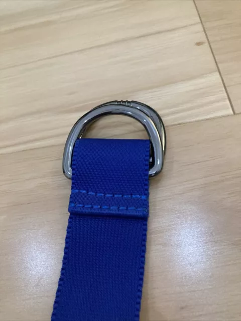 YOHJI YAMAMOTO Y-3 Belt D Ring Blue Small 115 cm $32.00 - PicClick