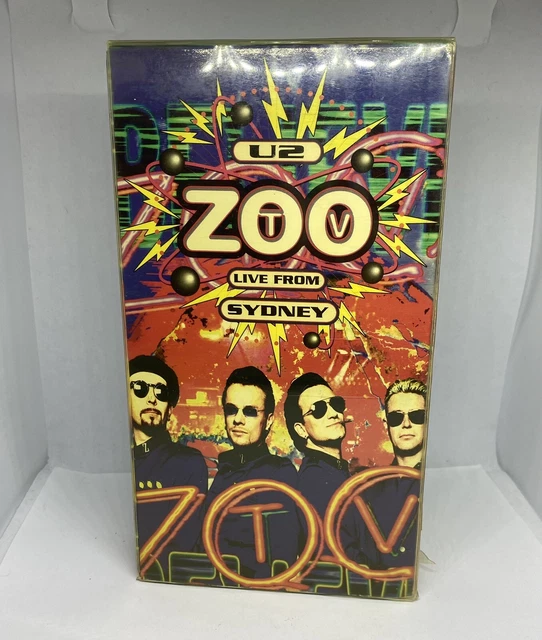 U2 ZOO TV Live From Sydney (VHS, 1994) EUR 8,77 PicClick IT