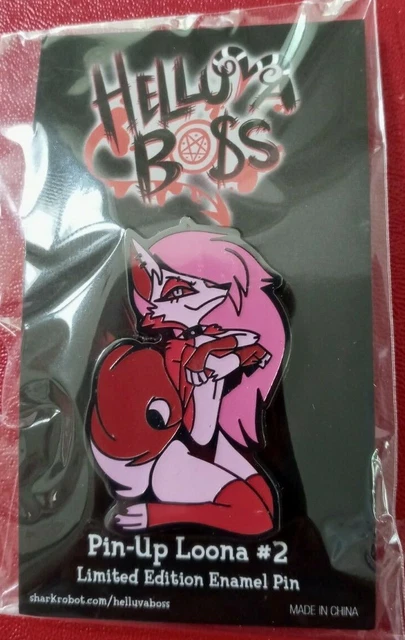 Pack De 3 Pins émaillés Lenticulaires Helluva Boss - Edition Limitée Vivziepop - Neufs