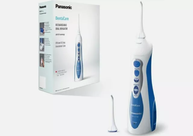 "NEW" Panasonic EW1211 DentaCare Rechargeable Oral Irrigator Flosser Waterjet