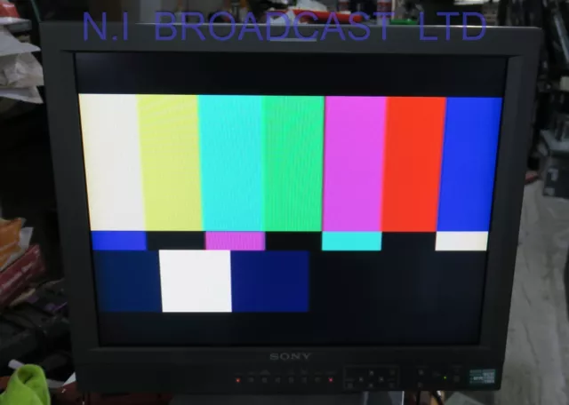 Sony 20inch lmd2020 video LCD monitor with composite, s-video, RGB and component