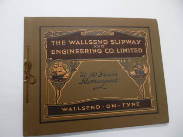 1921 Wallsend Slipway Engineering Co. Ltd Catalog England Shipbuilding Antique