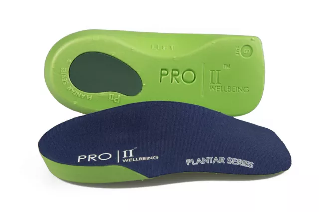 Pro 11 3/4 Slim Fit orthotic insoles arch support fallen arches over pronation