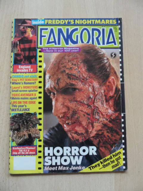 FANGORIA # 81, April 1989,  Horrorfilm - Magazin aus USA, 70 Seiten