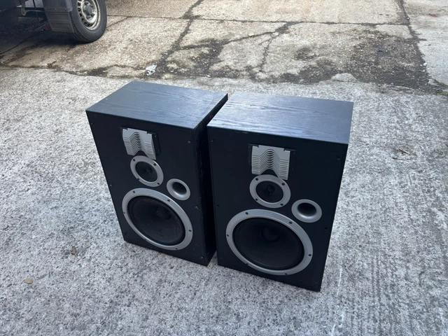 PAIR OF JAMO Vintage Speakers Long Term Power LARGE SPEAKERS