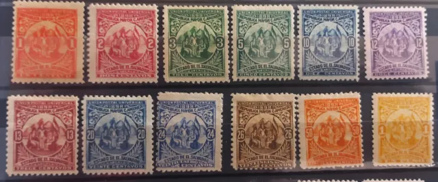 El Salvador  Stamps 1898 (**) 177-88