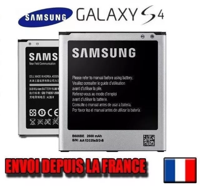 Batterie Samsung Galaxy S4 i9500 i9505 2600 mAh réf : B600BC neuve