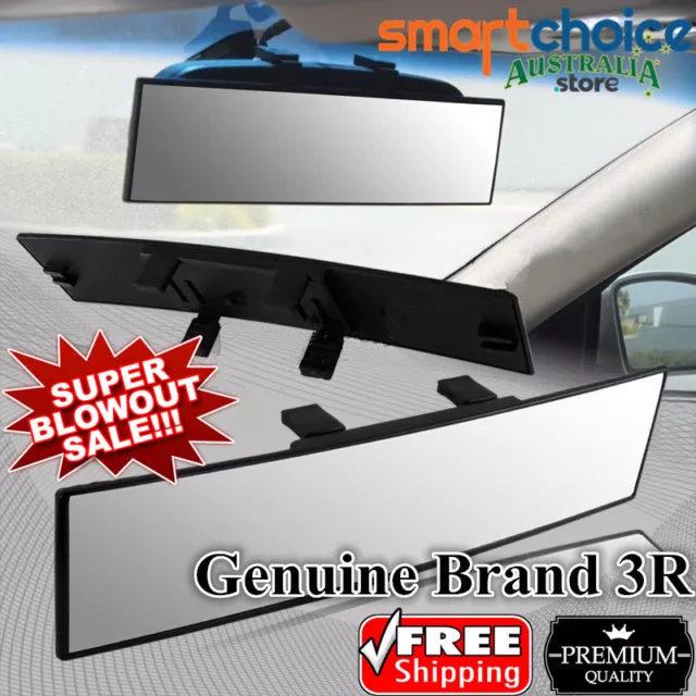 Genuine Brand3R 300mm Convex Car Rear View Mirror Car Wide-angle Rearview Mirror