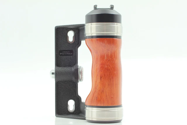 [Near Nint] Penatx Wood Hand Grip for Pentax 6x7 67 67II Film Camera From Japan
