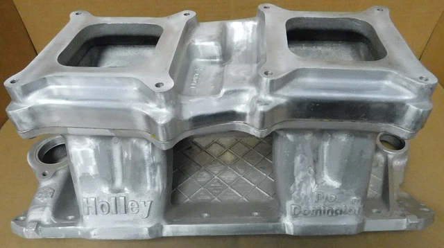 Holley NOS 300-28-24 Pro Dominator SB Chevy Tunnel Ram, Dual 4150 Flange