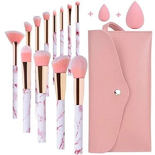 Pennelli Make Up Start Makers Professional 12Pcs Set di pennelli per trucco in